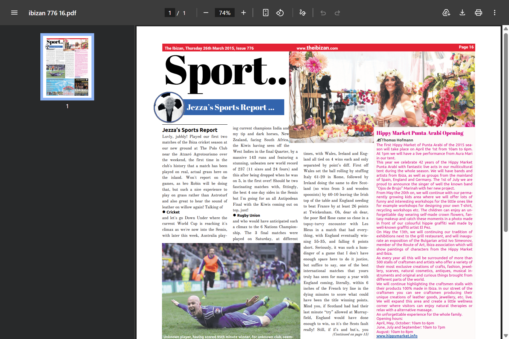 The Ibizan 04/2015 — 2017