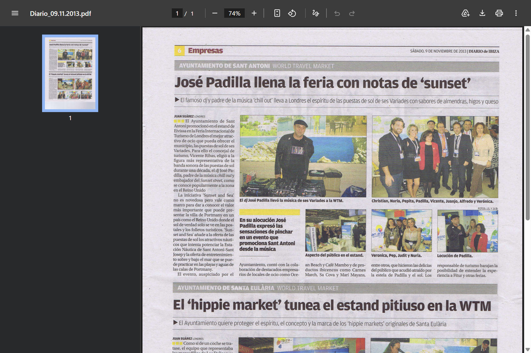 Ultima Hora Ibiza — 2017